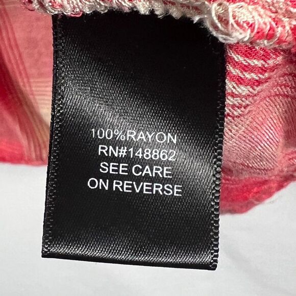 Torrid Popover Shirt Red Plaid Country Farmhouse Blouse 0664 - Picture 6 of 9